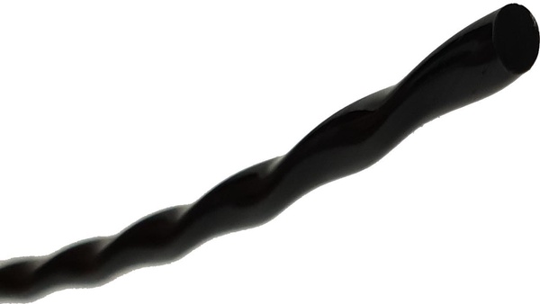 Hilo Desbrozadora Profesional Zuperverde Nylon Trenzado 3mmx133m Negro